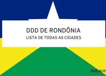 DDD de cidades